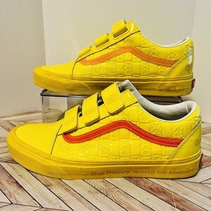 VANS x HARIBO Old Skool V Goldbears Checkerboard Yellow M 7.5 W 9 Sneakers